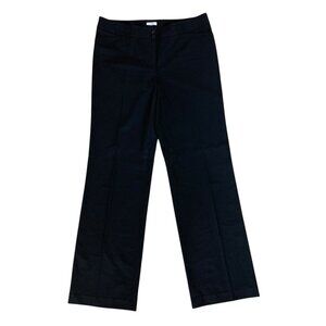 Semantiks Black Career Dress Pants 8 Workwear Tailored Straight‎ Leg Minimalist